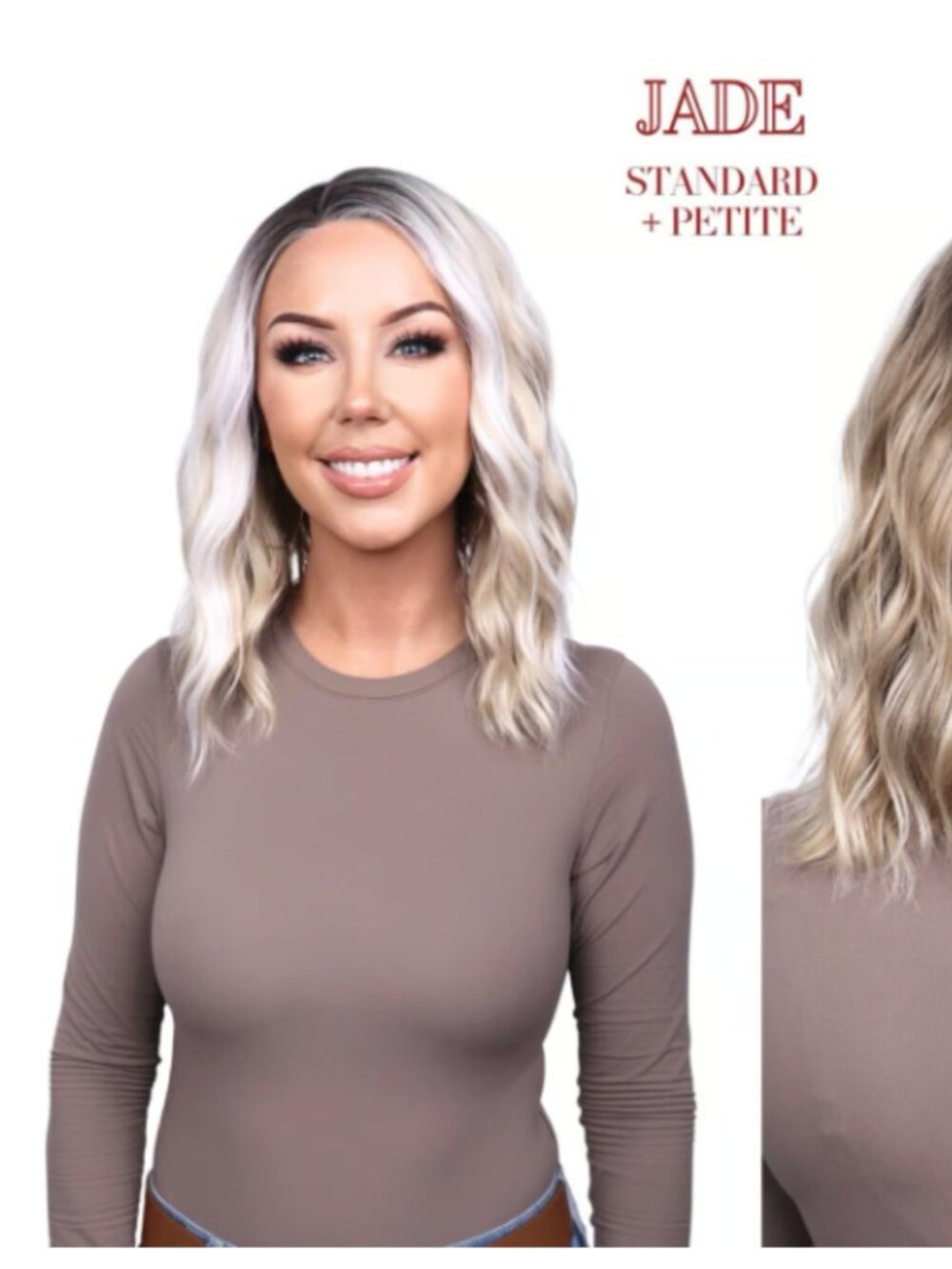 NWT Chelsey Smith Crowns Jade PETITE Wig